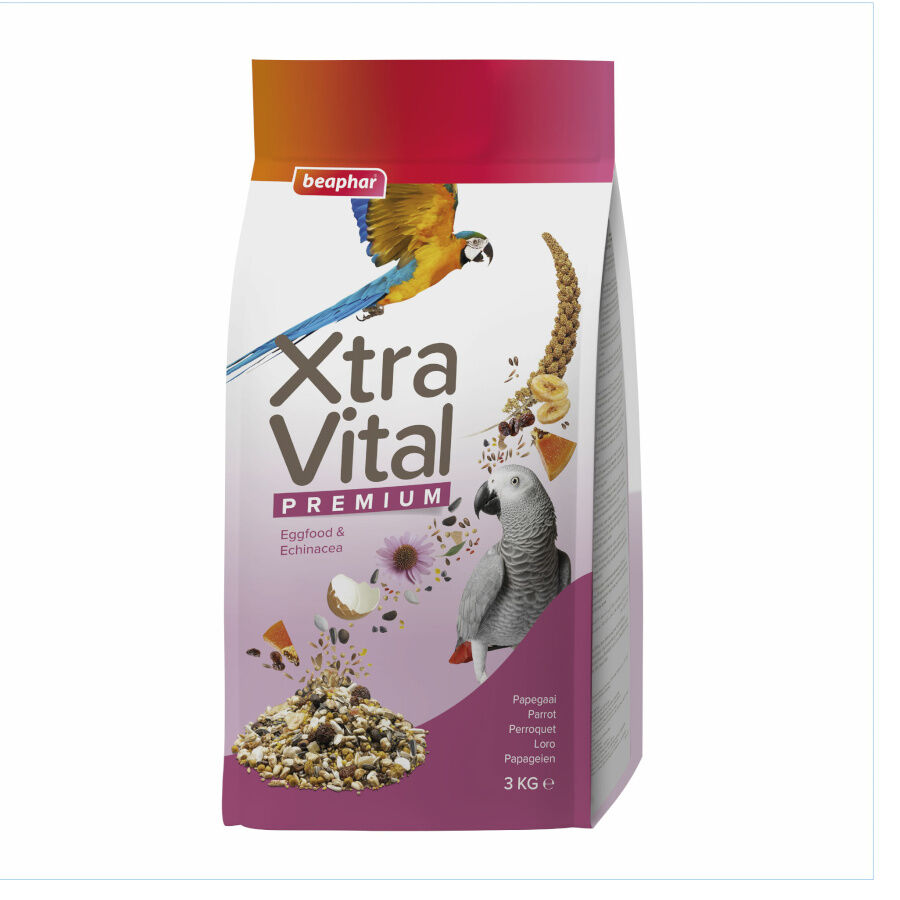 Comida para p&aacute;ssaros Beaphar XtraVital Premium para papagaios, , large Imagem n&uacute;mero 1