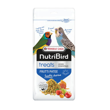 NutriBird Snack Frutti Patee Exotic Fusion para pássaros