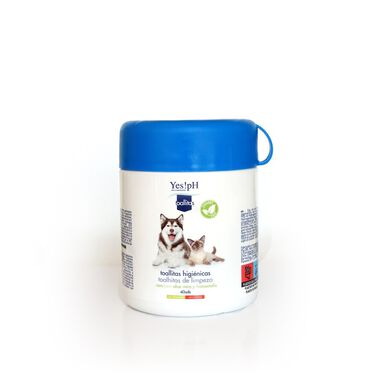 Yes!pH Toalhitas Húmidas de Limpeza para cães e gatos