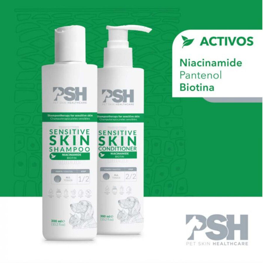 PSH Sensitive Skin Condicionador para c&atilde;es e gatos, , large Imagem n&uacute;mero 2