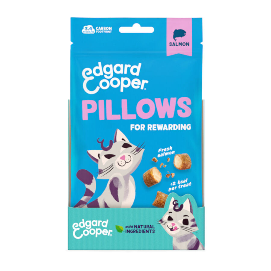 60 g Edgard & Cooper Pillows Snack de salm&atilde;o para gatos   , , large Imagem n&uacute;mero 9