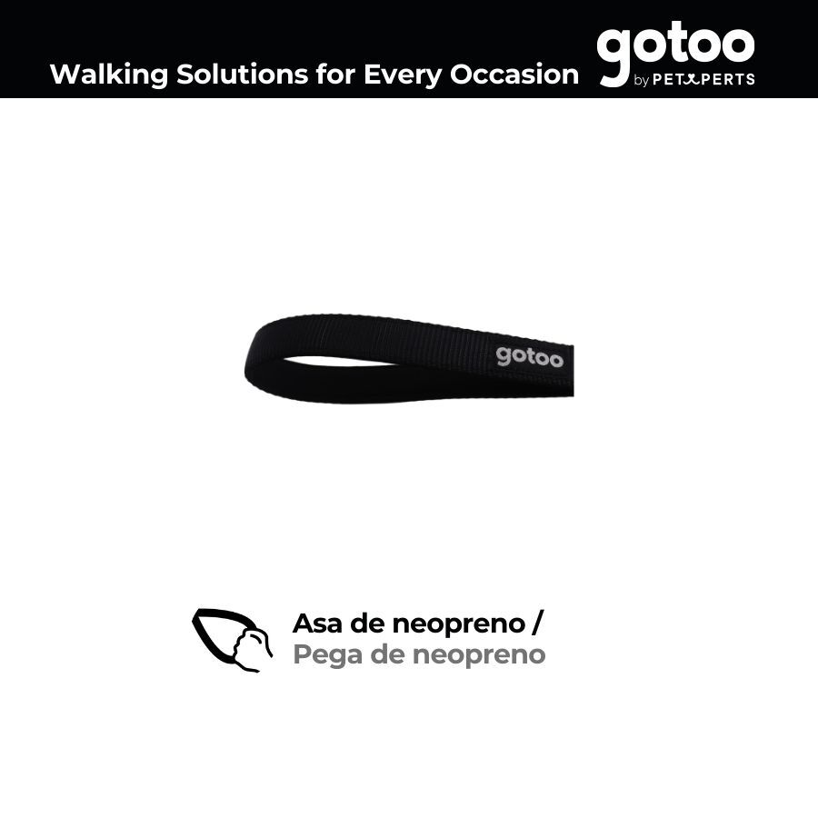 Gotoo Trela com corrente para c&atilde;es, , large Imagem n&uacute;mero 3