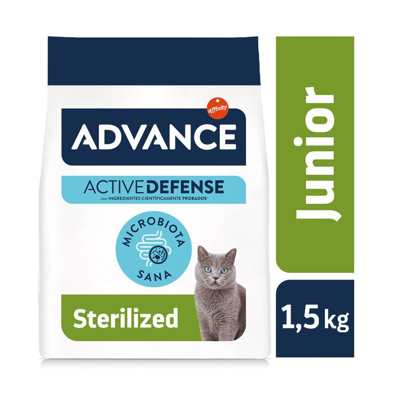 Advance Junior Sterilized pienso para gatos1 Imagem n&uacute;mero 2