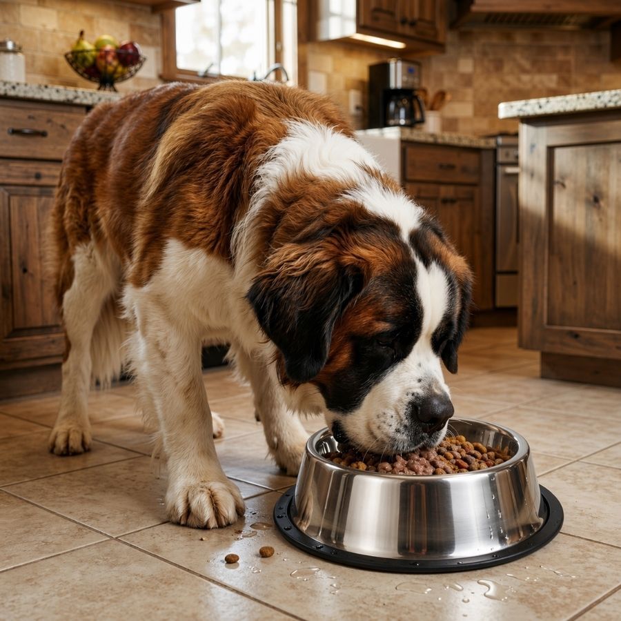 Leeby Comedouro de Metal com Anel de Silicone para c&atilde;es, , large Imagem n&uacute;mero 1