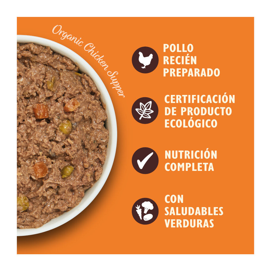 150 g Lily's Kitchen Organic frango terrina para c&atilde;es, , large Imagem n&uacute;mero 3