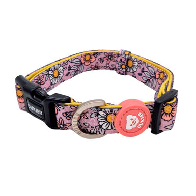 Dukier Flower Power coleira para cães