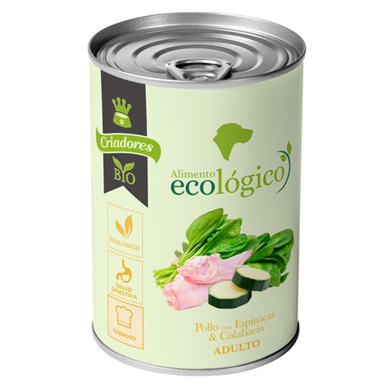 comida_humeda_perros_criadores_ecologico_humedo_pollo_espinacas_CRD9351_M Imagem número 1 Criadores Ecológico Húmedo perros pollo-espinacas Imagem número 1