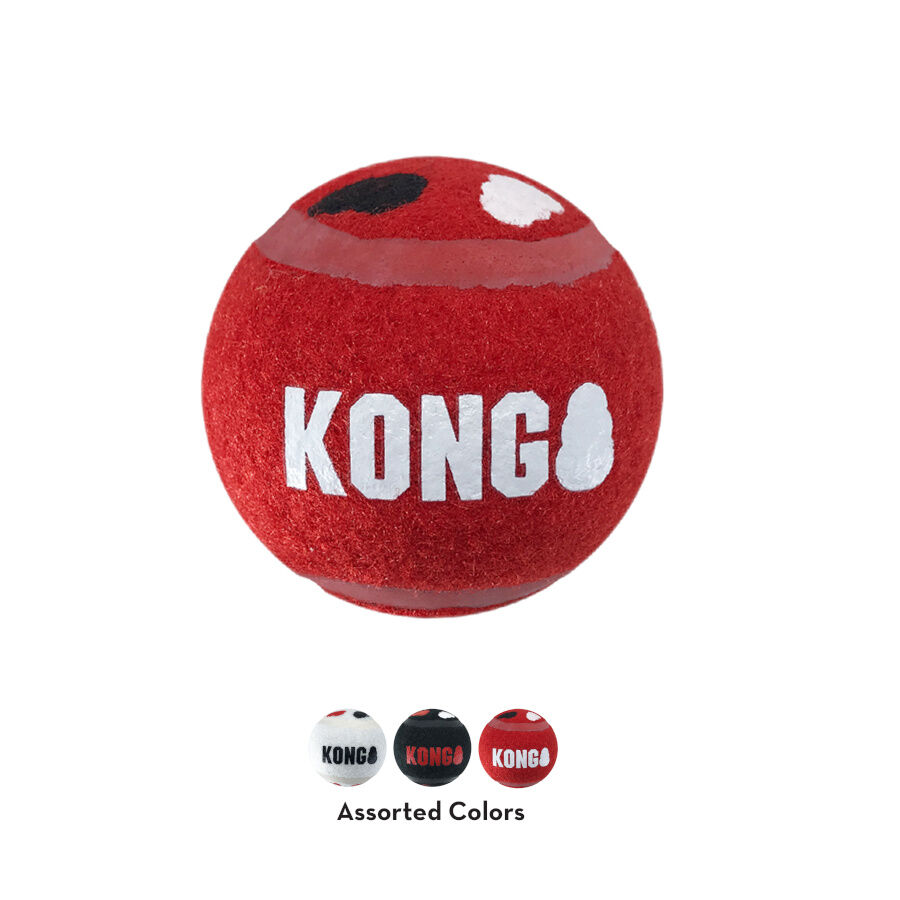 Kong Signature Sport 2-PK Bolas de t&eacute;nis para c&atilde;es, , large Imagem n&uacute;mero 3