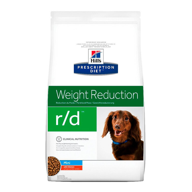 Hill's Mini Prescription Diet r/d Weight Reduction Frango ração para cães, , large image number null