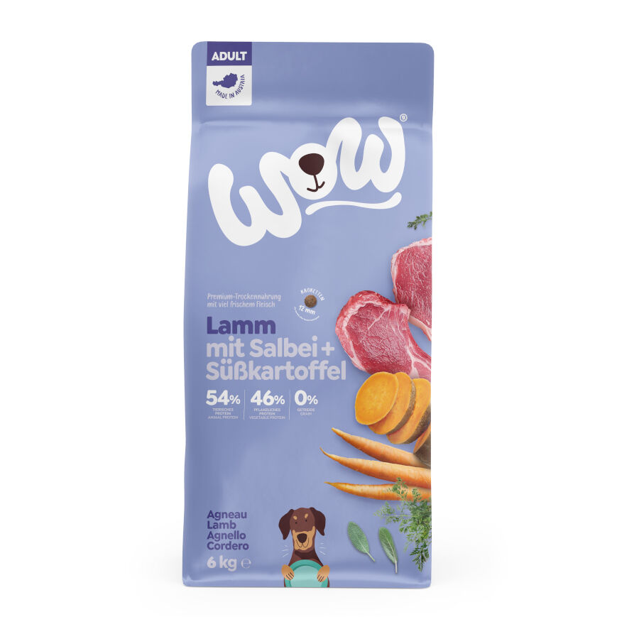 6 kg Wow Adult Borrego ra&ccedil;&atilde;o para c&atilde;es, , large Imagem n&uacute;mero 1