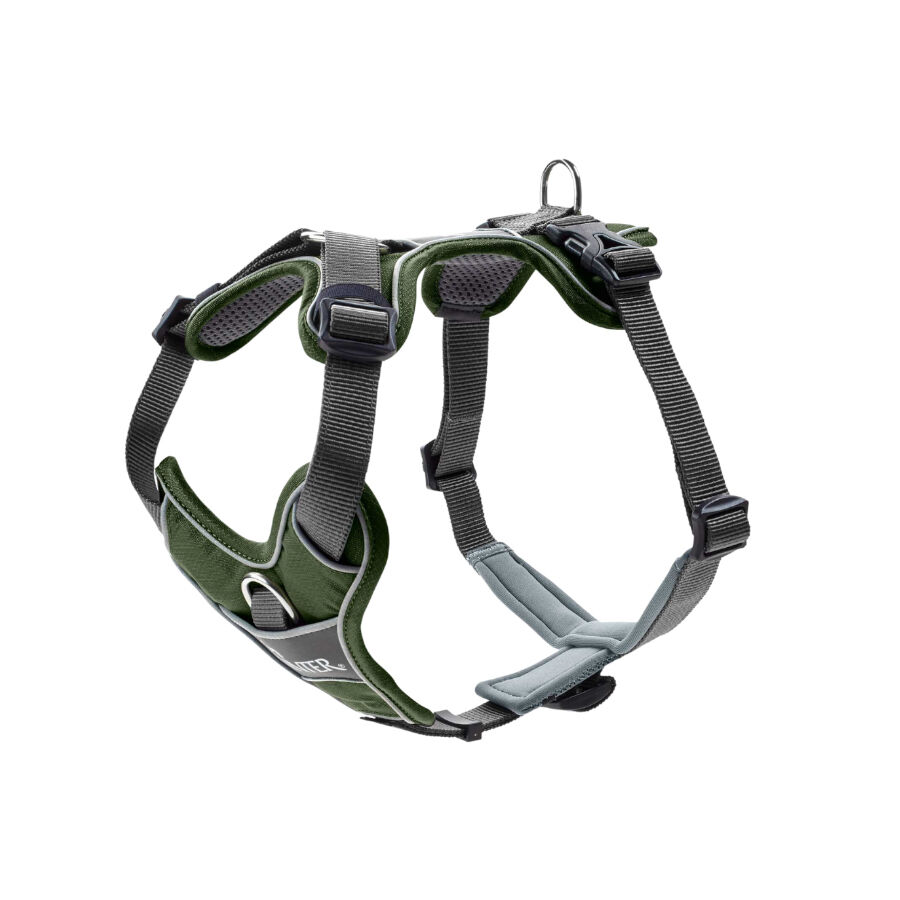 Hunter Divo Peitoral Verde e Cinzento para c&atilde;es , , large Imagem n&uacute;mero 1