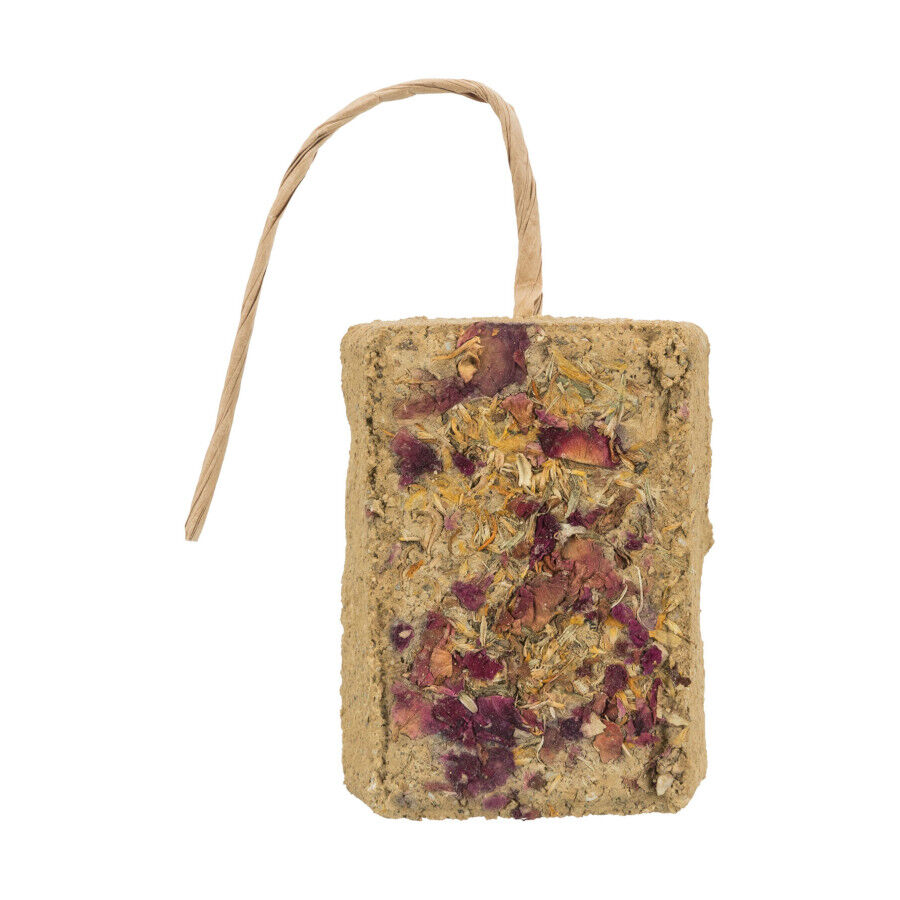 100 g Trixie Pedra de Argila com Flores suplemento para roedores, , large Imagem n&uacute;mero 3