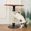 Leeby Tito arranhador para pé de mesa com brinquedo para gatos, , large Indicador imagem número 7