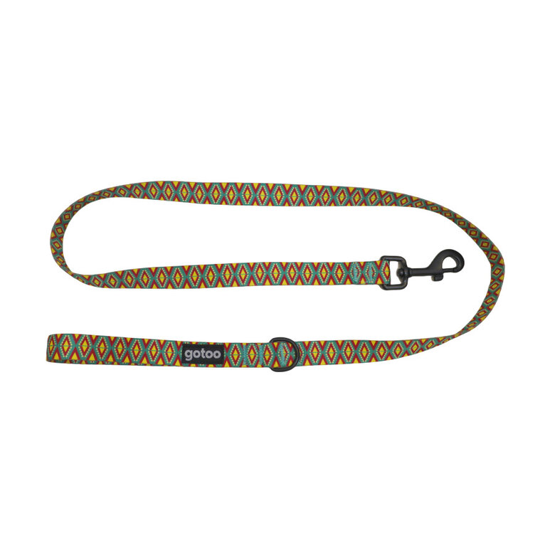Gotoo Trela estampada colorida para cães,  Imagem número 1 Gotoo Trela estampada colorida para cães, , large Imagem número 1