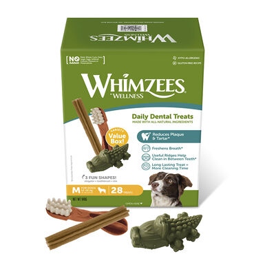 Whimzees Snacks Dentários Mix para cães de raça média