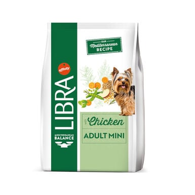 Libra Adult Mini Frango ração para cães