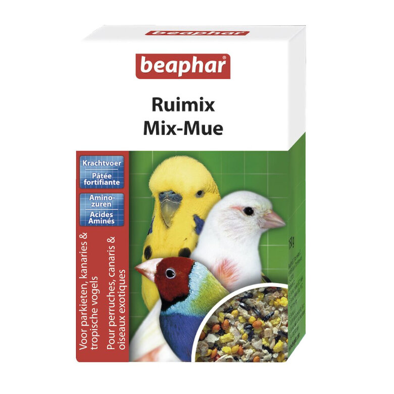 alimentacion_pajaros_Beaphar_Moult_Mix_muda_BEA10136_M Imagem número 1 Beaphar alimento estimulante de la muda Moult Mix Imagem número 1