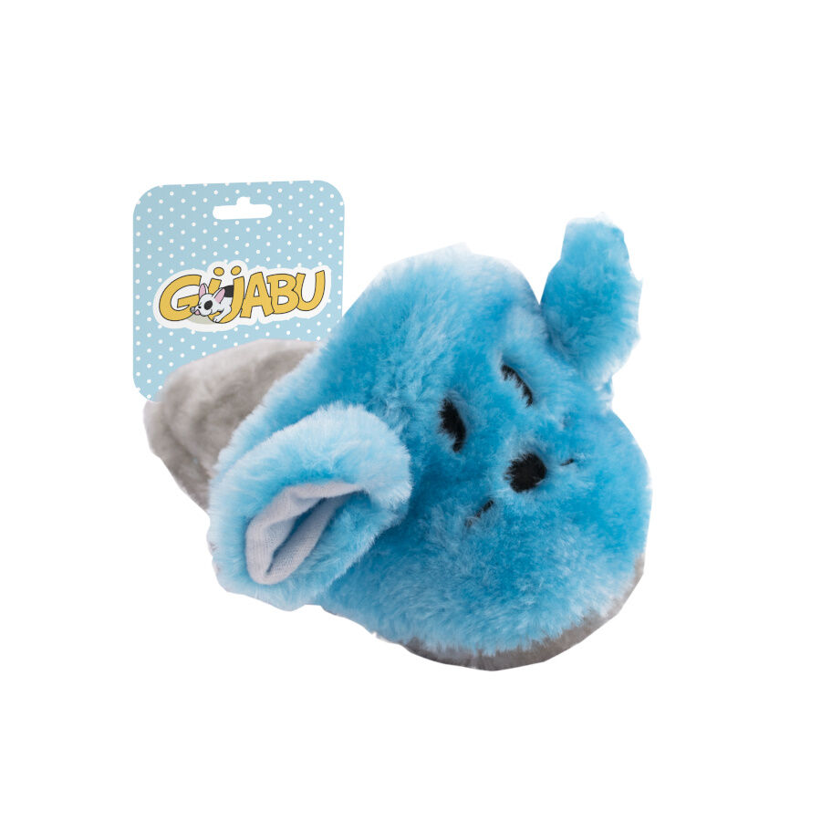 Guabu Chinelo de Peluche Azul para cachorros, , large Imagem n&uacute;mero 1