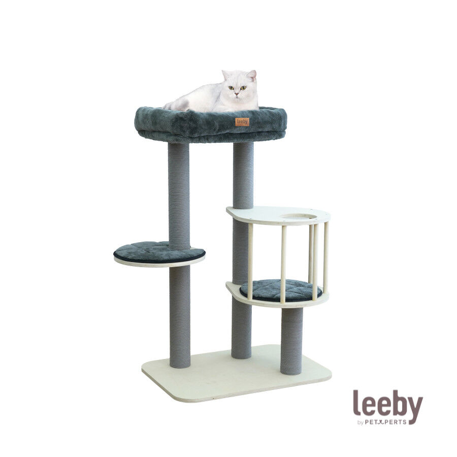 Leeby Cloud Collection torre arranhadora com cama para gatos, , large Imagem n&uacute;mero 2