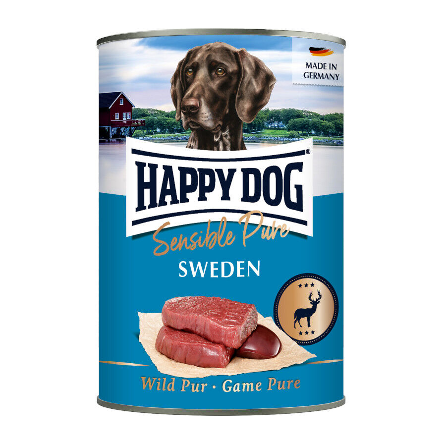 400 g Happy Dog Pure Veado em pat&ecirc; lata , , large Imagem n&uacute;mero 1