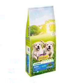 Friskies Junior frango e legumes ração cachorros
