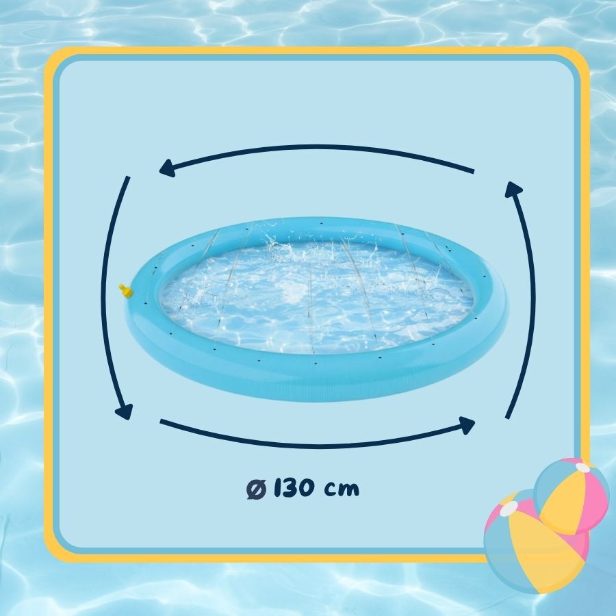 Summer Vibes Piscina com jatos para c&atilde;es, , large Imagem n&uacute;mero 3