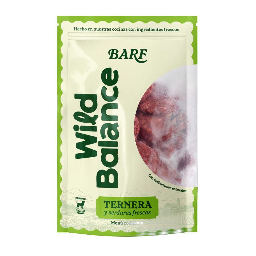 1 kg Wild Balance BARF Vitela e Legumes alimenta&ccedil;&atilde;o natural congelada para c&atilde;es, , large Imagem n&uacute;mero 1