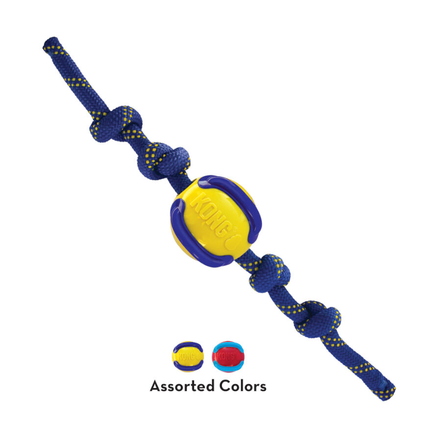 Kong Jaxx Brights Bola com Corda para c&atilde;es, , large Imagem n&uacute;mero 2