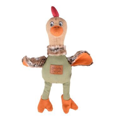 Flamingo Natura Delight Frango de Peluche para cães