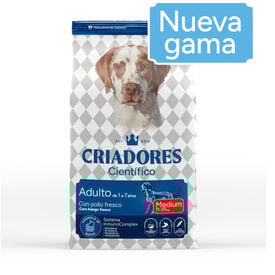 Criadores Cient&iacute;fico Adulto Medium Ra&ccedil;&atilde;o de frango para c&atilde;es