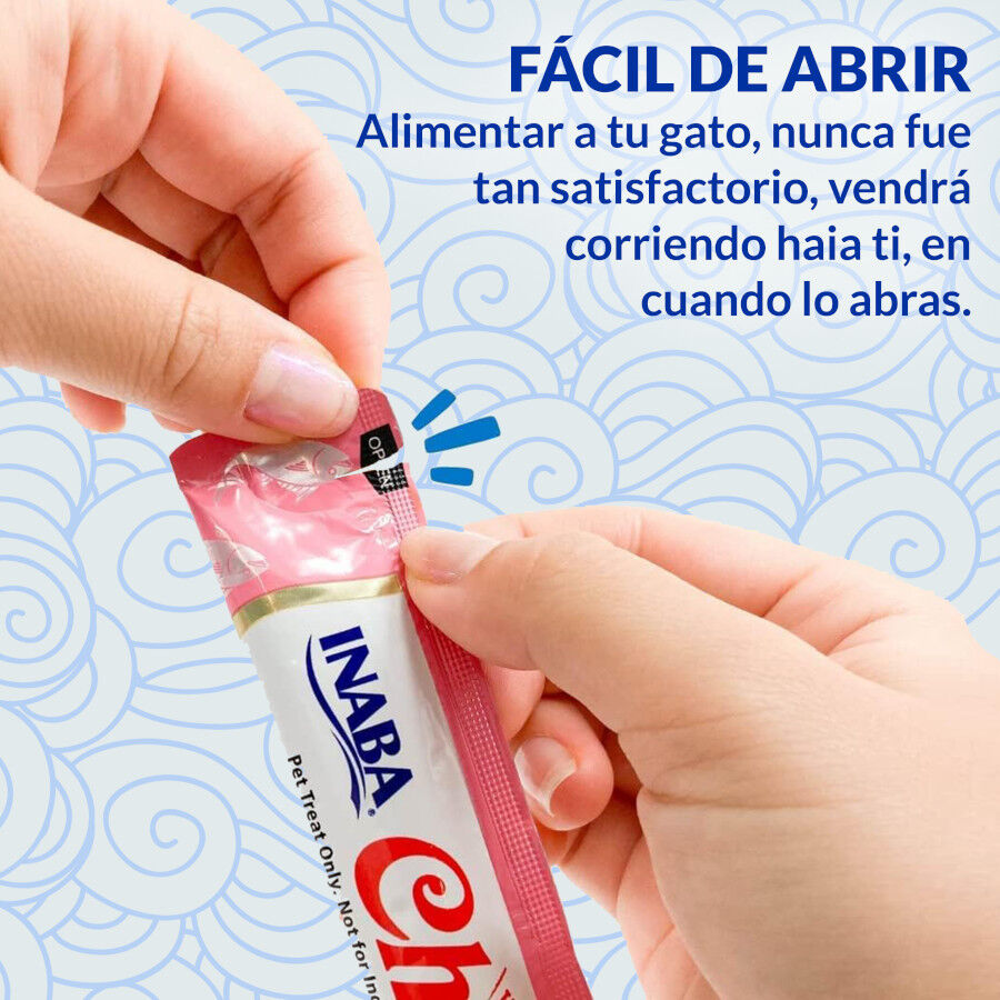 60 saquetas x 14 g Churu Variedades de Atum Snack L&iacute;quido para gatos, , large Imagem n&uacute;mero 4