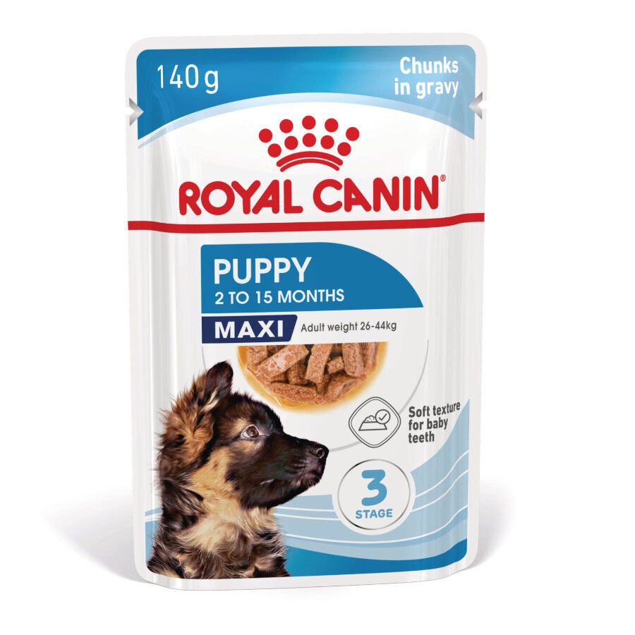 140 g Royal Canin Maxi Puppy Alimento h&uacute;mido para c&atilde;es, , large Imagem n&uacute;mero 2