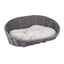 Flamingo Zizi Oval Cinzenta cama alcofa para cães, , large Indicador imagem número 1