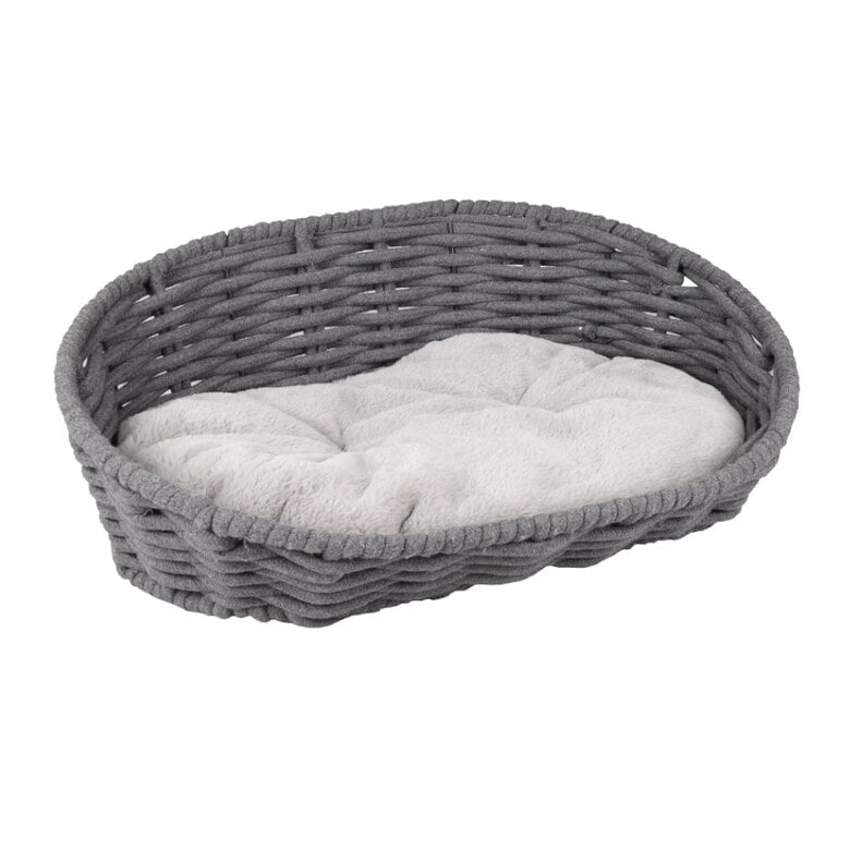Flamingo Zizi Oval Cinzenta cama alcofa para cães,  Imagem número 1 Flamingo Zizi Oval Cinzenta cama alcofa para cães, , large Imagem número 1