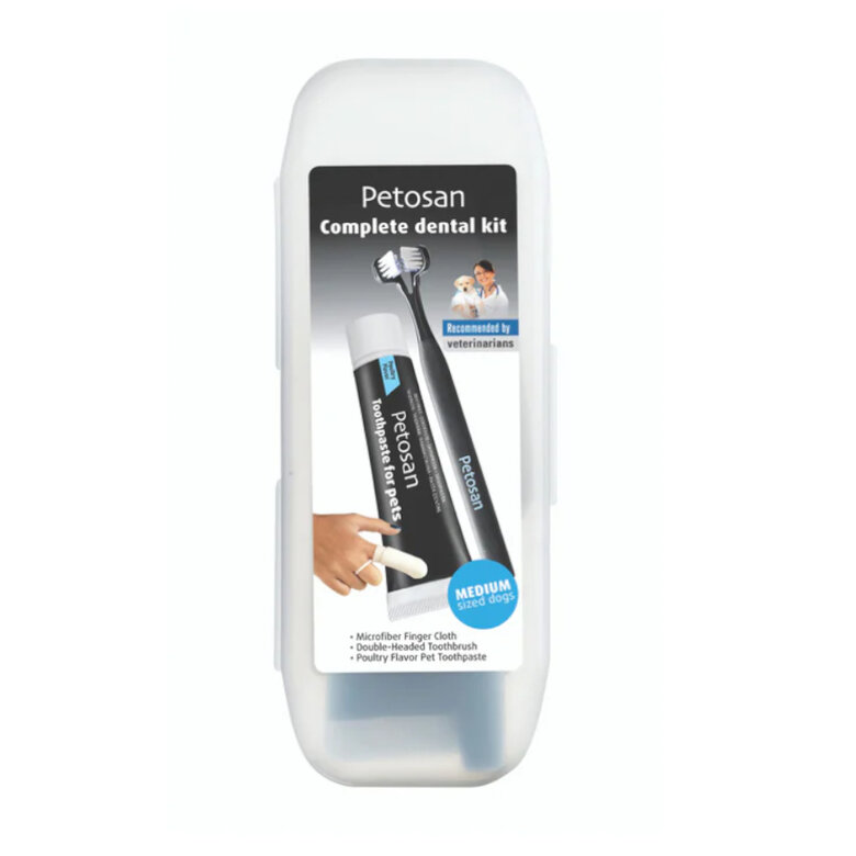 Petosan Kit de limpeza dentária para cães médios,  Imagem número 4 Petosan Kit de limpeza dentária para cães médios, , large Imagem número 4