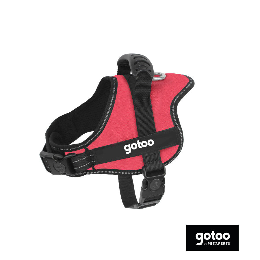 Gotoo Peitoral anti-pux&otilde;es vermelho para c&atilde;es, , large Imagem n&uacute;mero 2