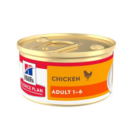 Hill's Science Plan Adult Mousse de Frango em lata para gatos