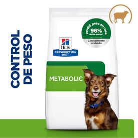 Hill's Prescription Diet Metabolic cordeiro e arroz ra&ccedil;&atilde;o para c&atilde;es