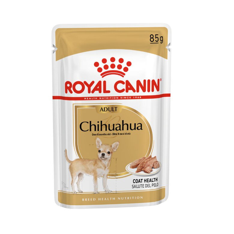 85 g Royal Canin Adult Chihuahua patê em saquetas para cães,  Imagem número 1 85 g Royal Canin Adult Chihuahua patê em saquetas para cães, , large Imagem número 1