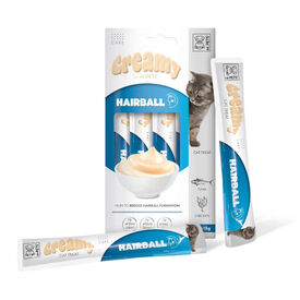 M-Pets Creamy Snack Antibolas de Pelo de Atum e Frango para gatos