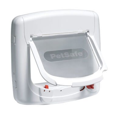 Petsafe Staywell Porta Magnética Branca para gatos