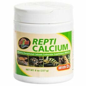 Zoo Med cálcio com vitamina D3 para tartarugas