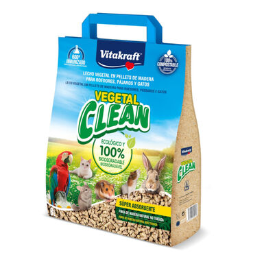 Lecho de pellets Vegetal Clean de Vitakraft