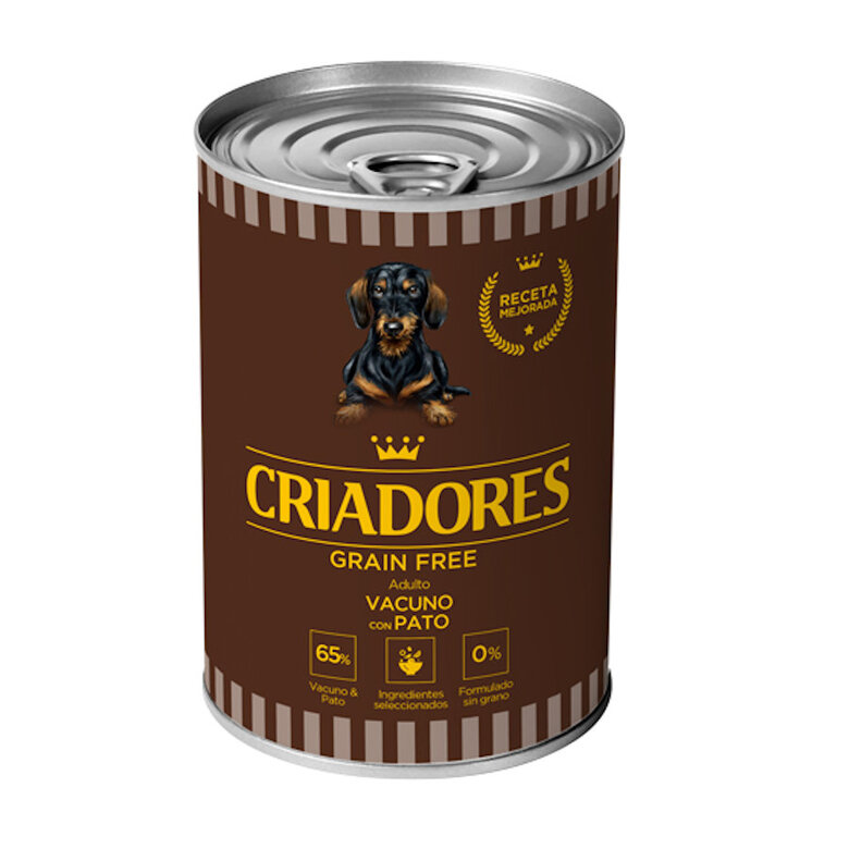 Criadores Adulto Grain Free Vitela e Pato em lata para cães, , large image number null