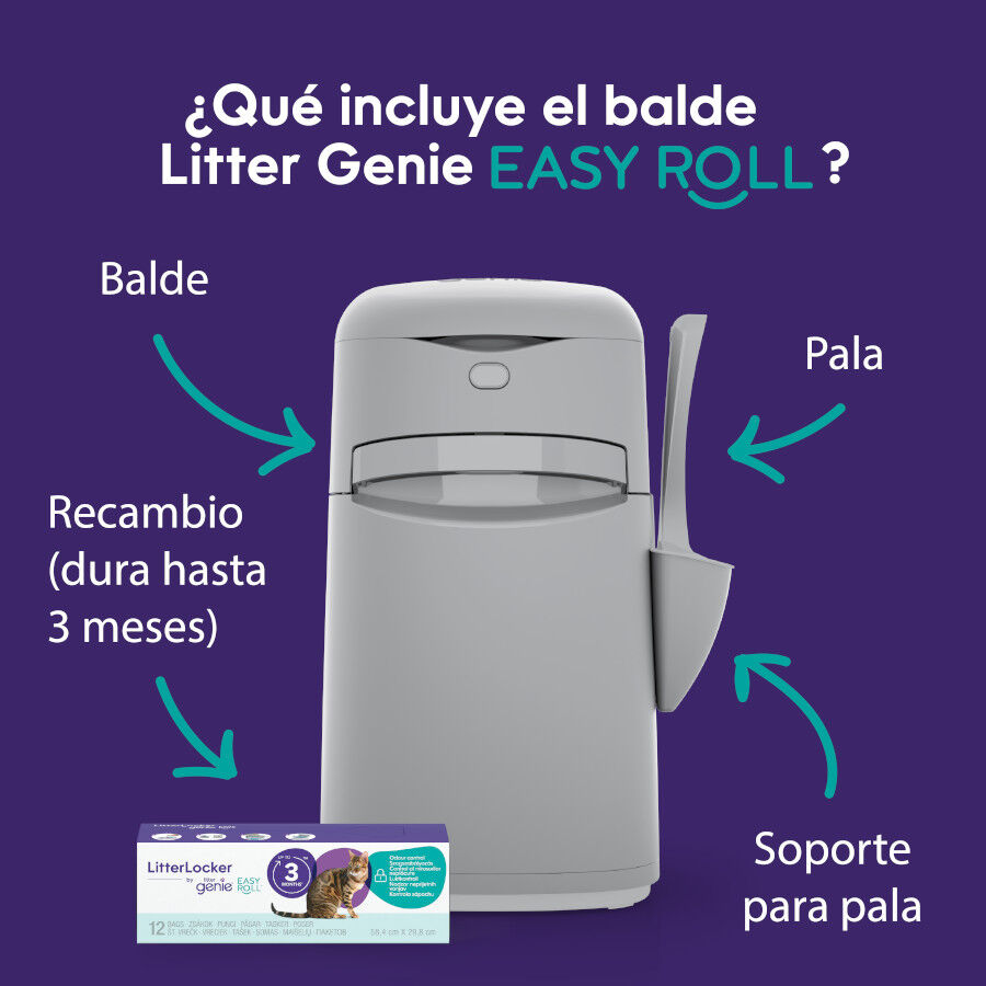Litter Genie Balde LitterLocker Easy Roll para gatos, , large Imagem n&uacute;mero 9