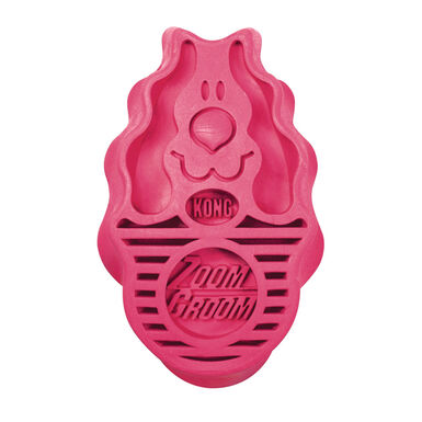 Kong Zoom Groom Escova de goma para cães