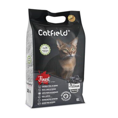 Catfield Premium Platinum Areia Aglomerante para gatos 