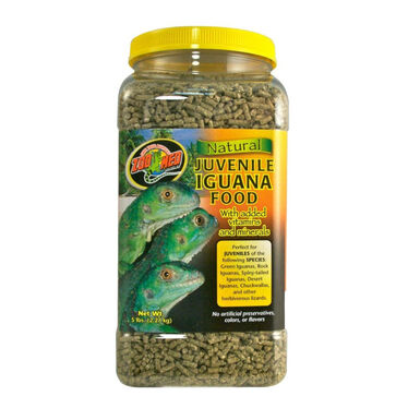 Zoo Med Natural Comida para iguanas jovens 