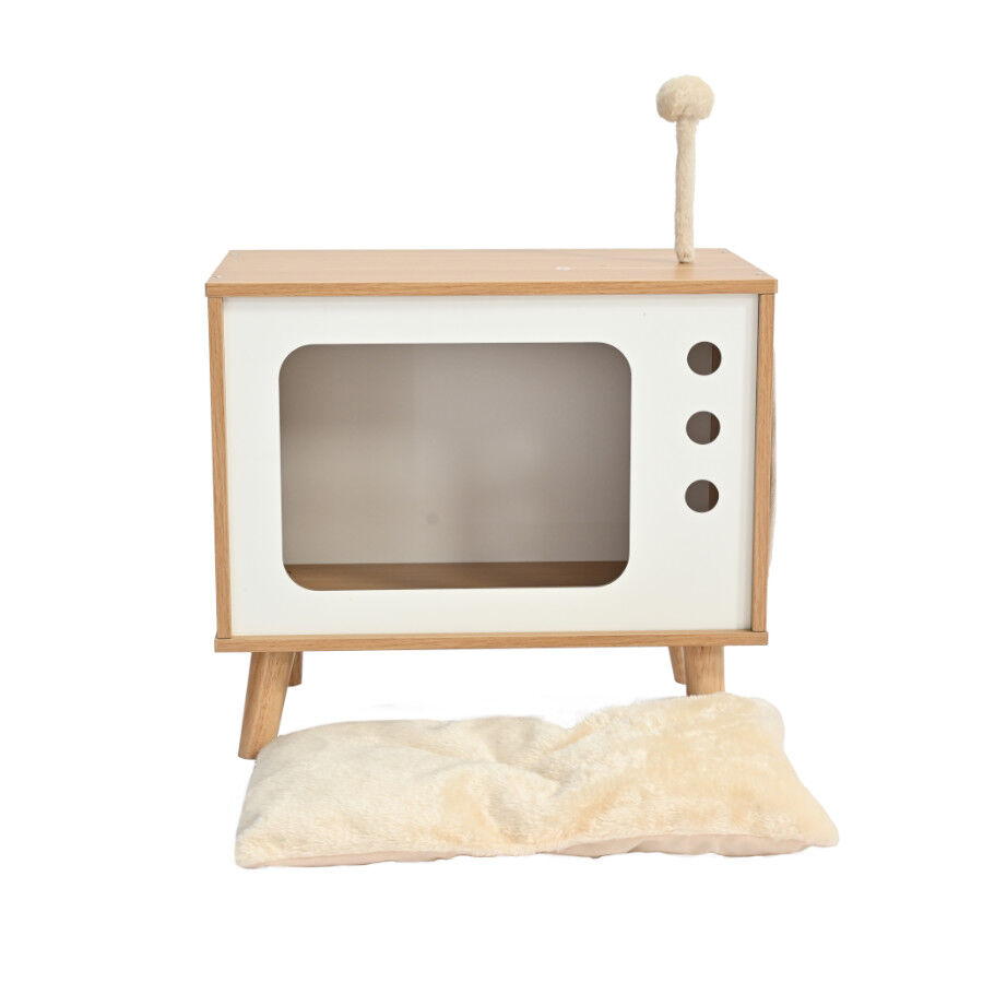 Leeby Thierre TV cama nido arranhador para gatos, , large Imagem n&uacute;mero 4