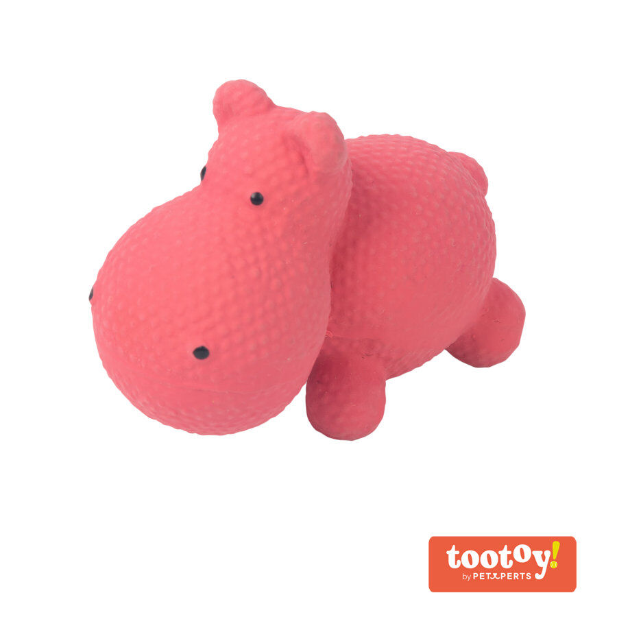 Tootoy! Puppy Mini Hippo Toy mordedor para cachorros, , large Imagem n&uacute;mero 1